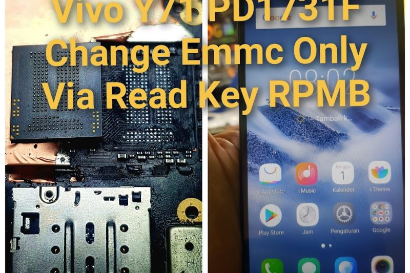 Firmware Vivo Y71 PD1731F TESTED Change Emmc Read Key RPMB✅️